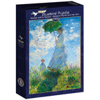 Woman with a Parasol - Madame Monet and Her Son by Claude Monet – 1000 Piece Jigsaw Puzzle (Bluebird)