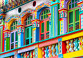 Coloured Facade, Singapore - 1000 Piece Jigsaw Puzzle (Bluebird Puzzle)