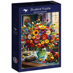 Colourful Bouquet - 1000 Piece Jigsaw Puzzle (Bluebird Puzzle)