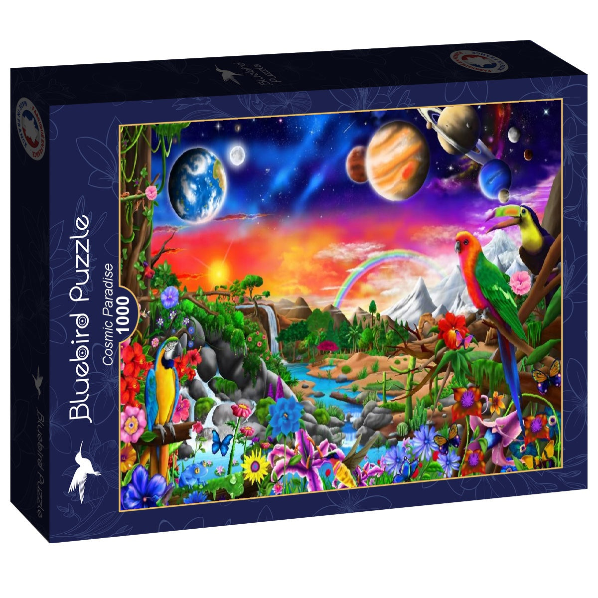 Cosmic Paradise – 1000 Piece Jigsaw Puzzle (Bluebird)