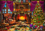 Cosy Christmas Room – 1000 Piece Jigsaw Puzzle (Bluebird)