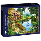 Bluebird - Cottage by the Lake - 1000 Piece Jigsaw Puzzle