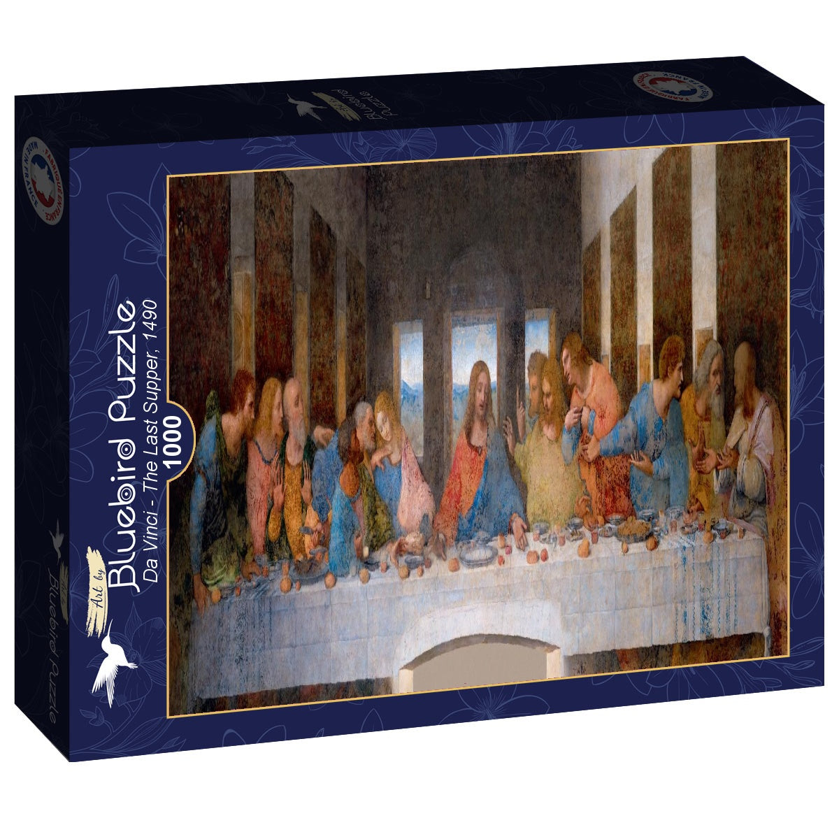 The Last Supper, 1490 by Da Vinci – 1000 Piece Jigsaw Puzzle (Bluebird)
