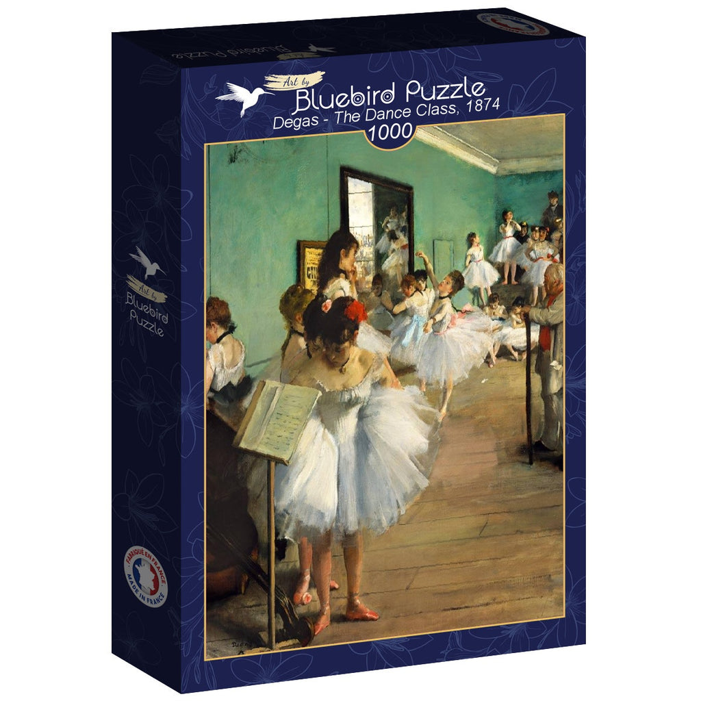 The Dance Class, 1874 by Degas – 1000 Piece Jigsaw Puzzle (Bluebird)