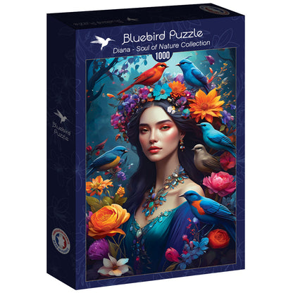 Bluebird - Diana - Soul of Nature Collection - 1000 Piece Jigsaw Puzzle