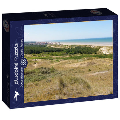 Bluebird - Dunes d'Hardelot, Côte d'Opale, France - 1000 piece jigsaw puzzle