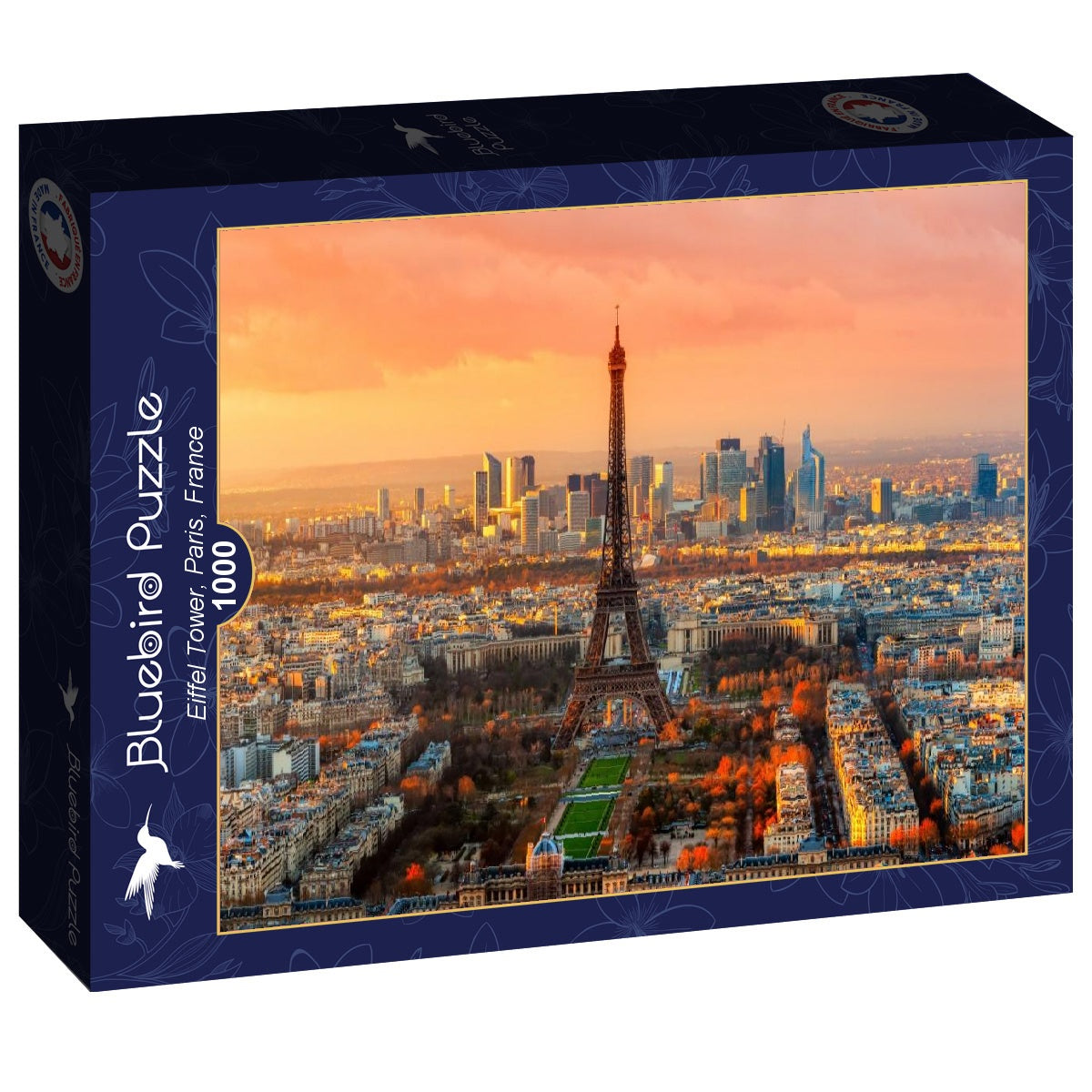 Eiffel Tower, Paris, France – 1000 Piece Jigsaw Puzzle (Bluebird)