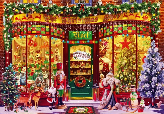 Bluebird - Festive Shop - 1000 Piece Jigsaw Puzzle