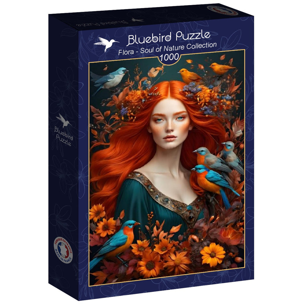 Flora: Soul of Nature Collection – 1000 Piece Jigsaw Puzzle (Bluebird)