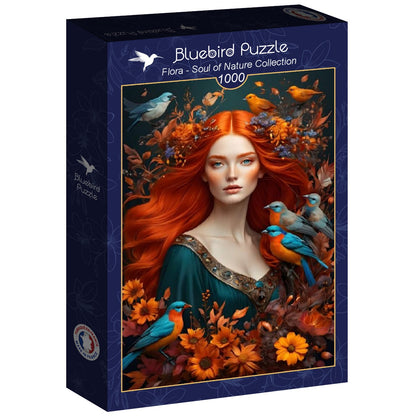 Bluebird - Flora - Soul of Nature Collection - 1000 Piece Jigsaw Puzzle