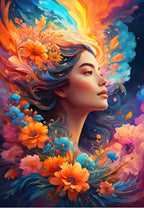 Flower Spirit - 1000 Piece Jigsaw Puzzle (Bluebird Puzzle)