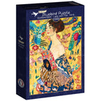 Lady with Fan, 1918 by Gustave Klimt – 1000 Piece Jigsaw Puzzle (Bluebird)