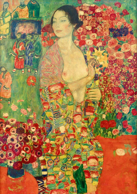 Bluebird - Gustave Klimt - The Dancer, 1918 - 1000 Piece Jigsaw Puzzle