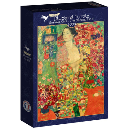 Bluebird - Gustave Klimt - The Dancer, 1918 - 1000 Piece Jigsaw Puzzle