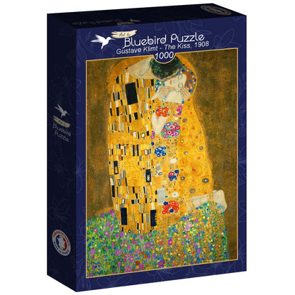 Bluebird - Gustave Klimt - The Kiss, 1908 - 1000 piece jigsaw puzzle