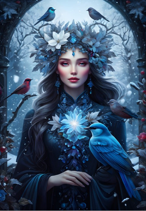 Soul of Nature Collection by Horae – 1000 Piece Jigsaw Puzzle (Bluebird)