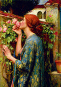 The Soul of the Rose, 1903 by John William Waterhouse – 1000 Piece Jigsaw Puzzle (Bluebird)