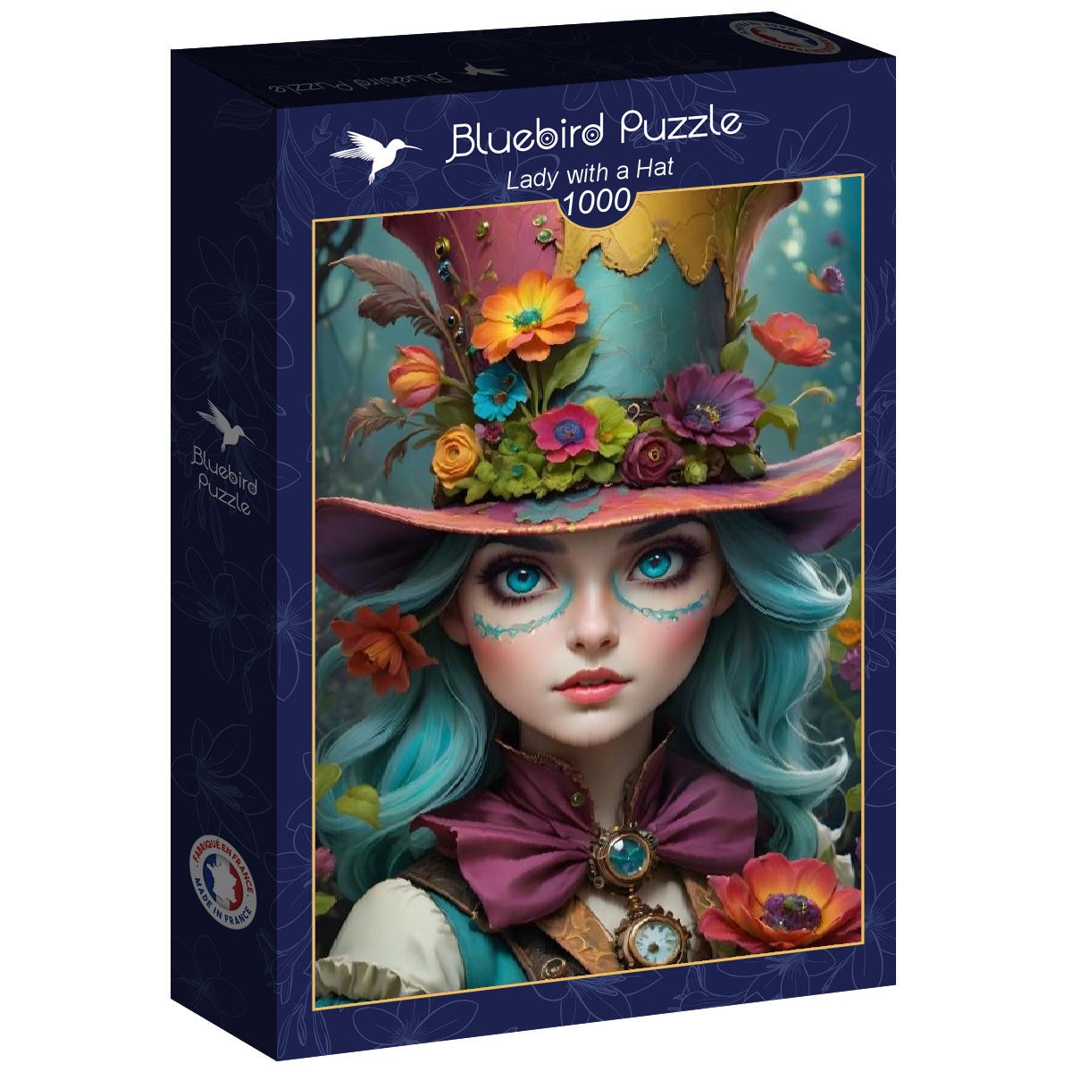 Lady with a Hat - 1000 Piece Jigsaw Puzzle (Bluebird Puzzle)