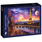 Landscape In Pointillism – 1000 Piece Jigsaw Puzzle (Bluebird)