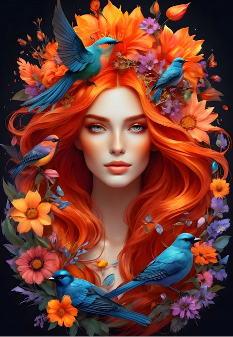 Maia - Soul of Nature Collection - 1000 Piece Jigsaw Puzzle (Bluebird Puzzle)