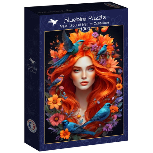 Maia - Soul of Nature Collection - 1000 Piece Jigsaw Puzzle (Bluebird Puzzle) - Completed Puzzle