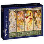 Four Seasons, 1900 by Mucha – 1000 Piece Jigsaw Puzzle (Bluebird)