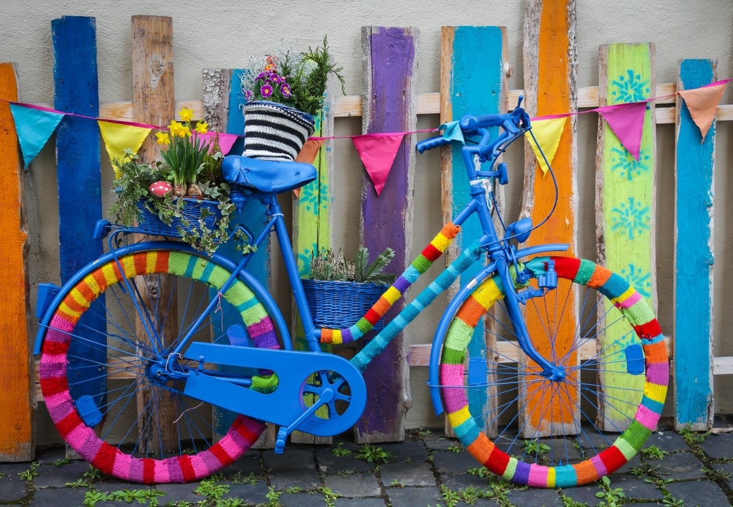 My Beautiful Colorful Bike – 1000 Piece Jigsaw Puzzle (Bluebird)