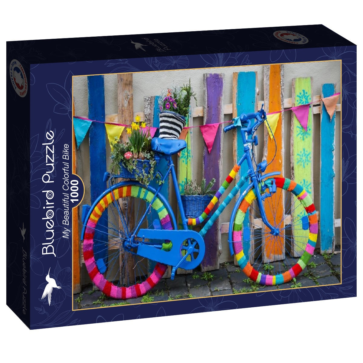Bluebird - My Beautiful Colorful Bike - 1000 Piece Jigsaw Puzzle