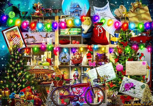 Bluebird - On Santa's Nice List - 1000 piece jigsaw puzzle