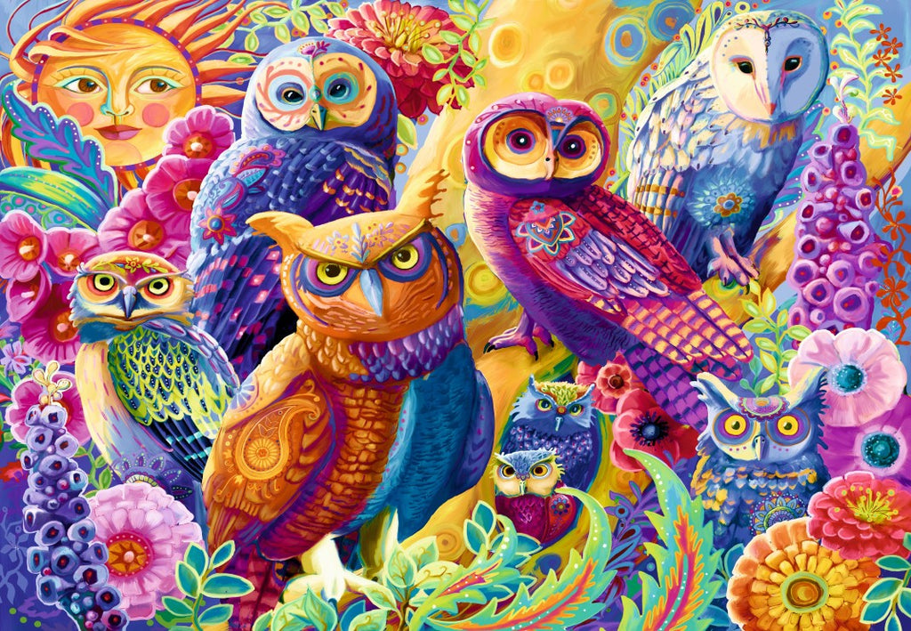 Owl Autonomy – 1000 Piece Jigsaw Puzzle (Bluebird)