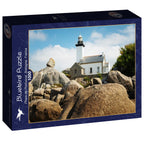 Phare de Pontusval, Bretagne, France – 1000 Piece Jigsaw Puzzle (Bluebird)