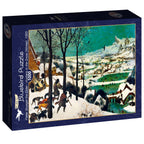 Hunters in the Snow (Winter), 1565 by Pieter Bruegel the Elder – 1000 Piece Jigsaw Puzzle (Bluebird)