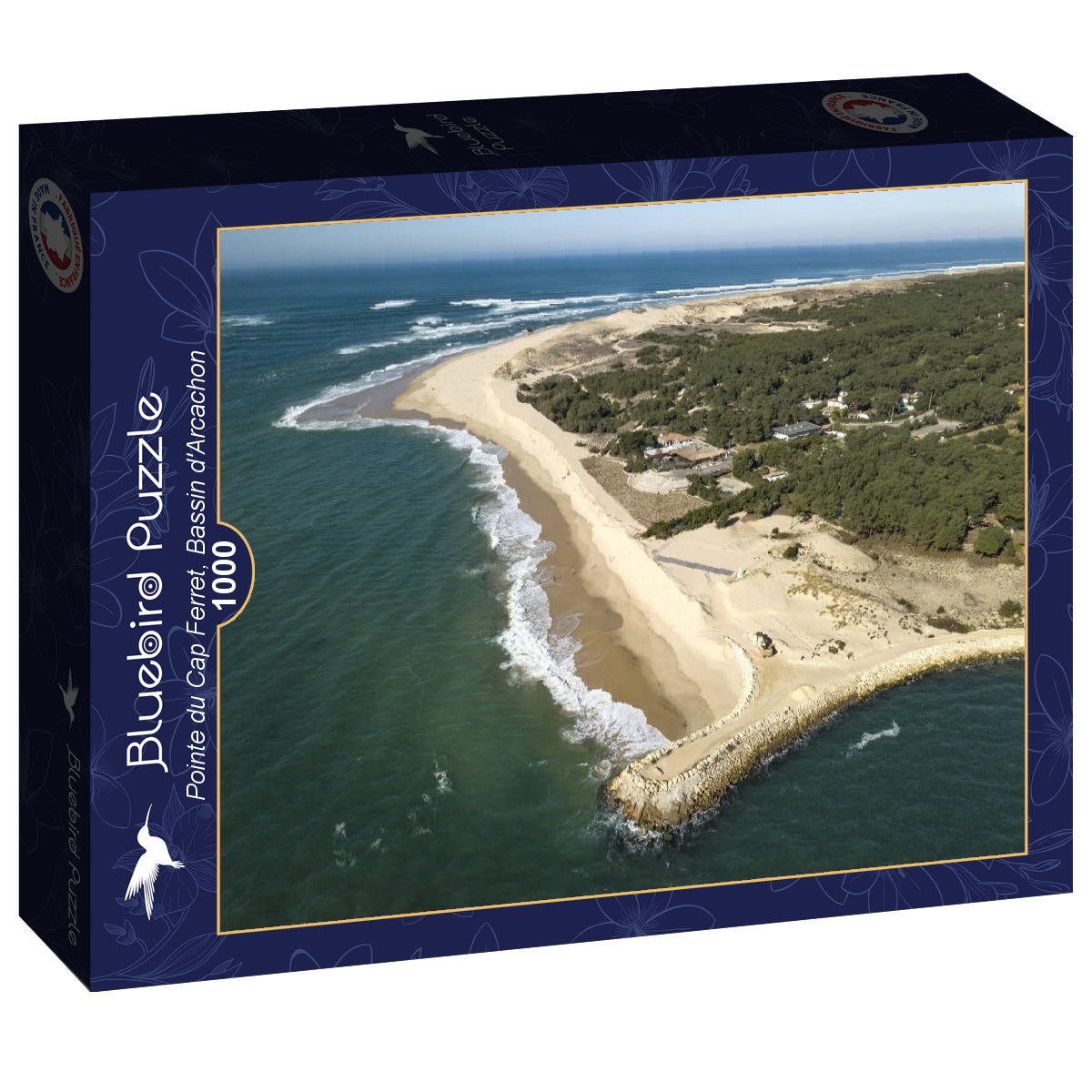 Bluebird - Pointe du Cap Ferret, Bassin d'Arcachon - 1000 Piece Jigsaw Puzzle