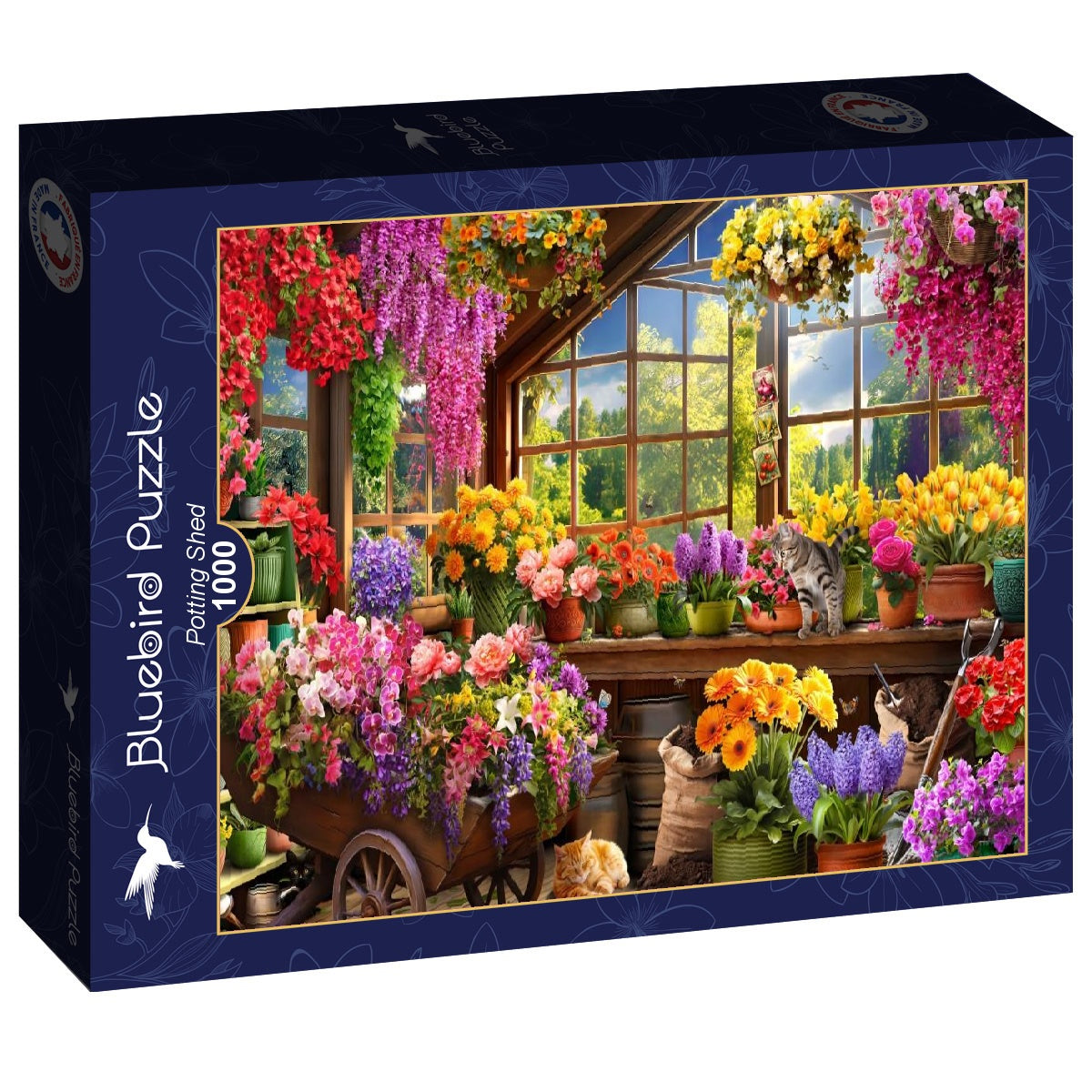 Potting Shed - 1000 Piece Jigsaw Puzzle (Bluebird Puzzle)