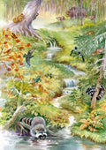 Forest Animals - 1000 Piece Jigsaw Puzzle (Bluebird)