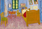 Vincent Van Gogh - Bedroom in Arles, 1888 - 1000 Piece Jigsaw Puzzle (Bluebird)