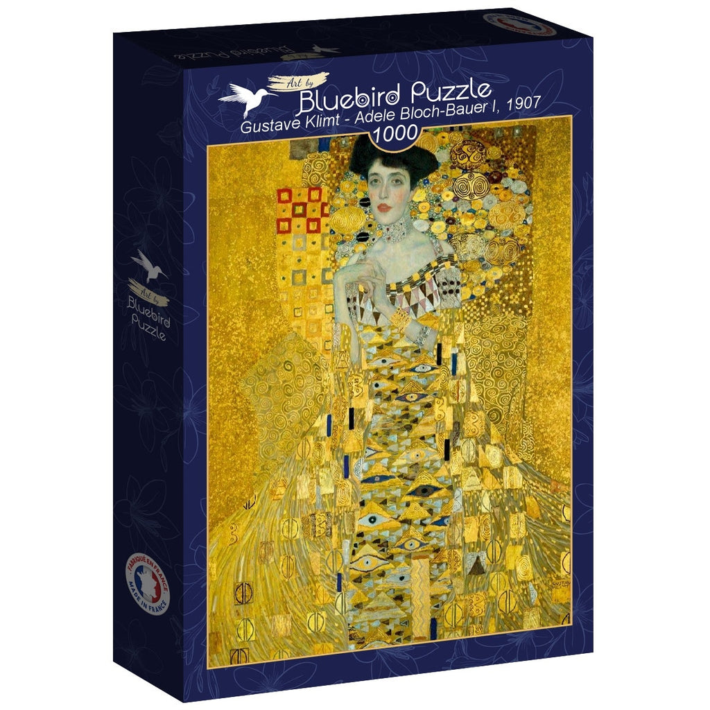 Gustav Klimt - Adele Bloch-Bauer I, 1907 - 1000 Piece Jigsaw Puzzle (Bluebird)