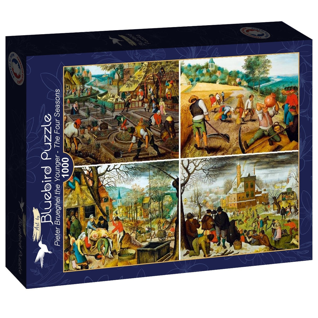 Pieter Brueghel the Younger - The Four Seasons - 1000 Piece Jigsaw Puzzle (Bluebird)