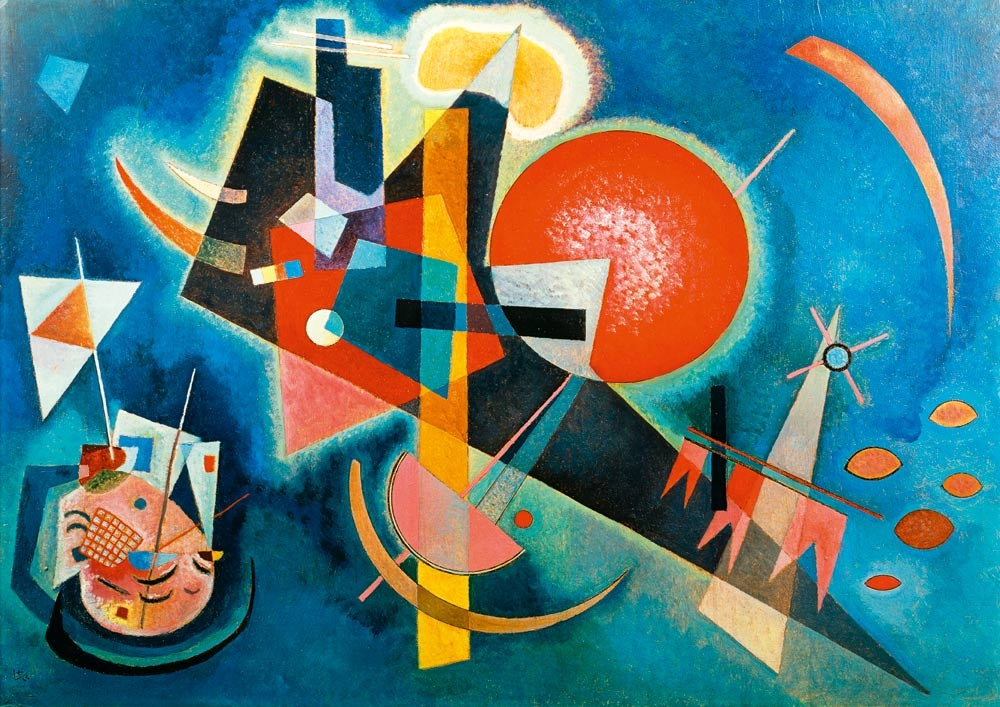 Wassily Kandinsky - In Blue, 1925 - 1000 Piece Jigsaw Puzzle (Bluebird)