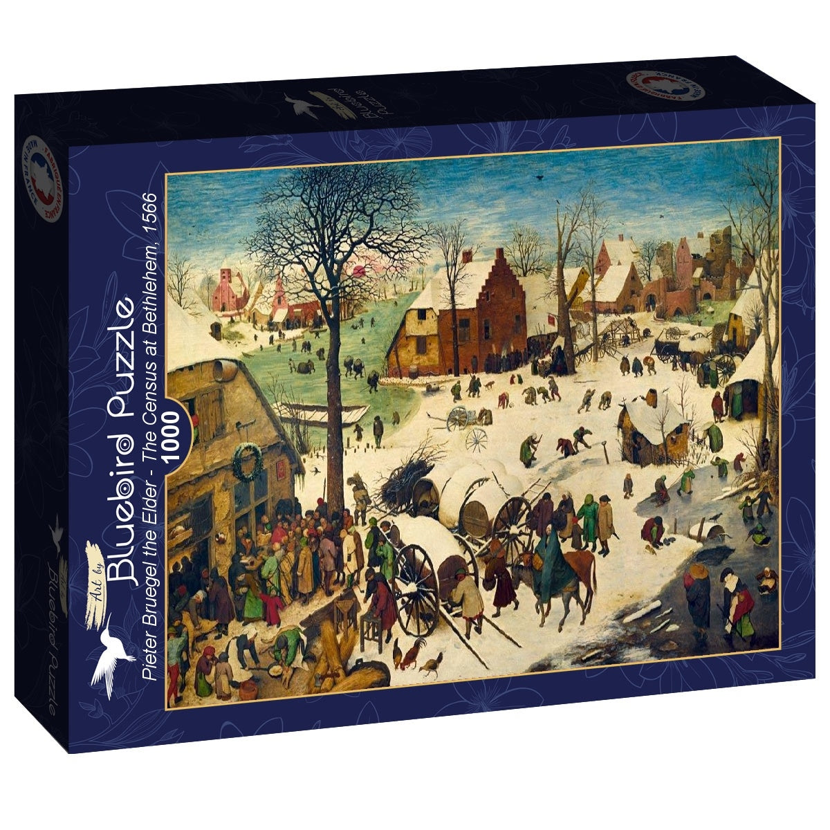 Pieter Bruegel the Elder - The Census at Bethlehem, 1566 - 1000 Piece Jigsaw Puzzle (Bluebird)