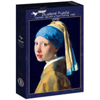 Vermeer - Girl with a Pearl Earring, 1665 - 1000 Piece Jigsaw Puzzle (Bluebird)