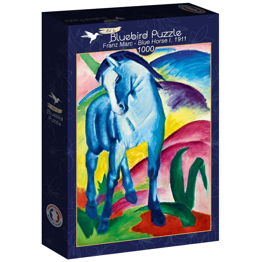 Franz Marc - Blue Horse I, 1911 - 1000 Piece Jigsaw Puzzle (Bluebird)