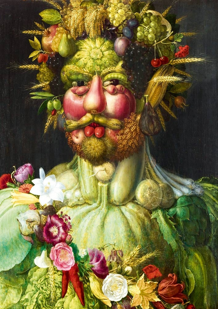Arcimboldo - Rudolf II of Habsburg as Vertumnus, 1590 - 1000 Piece Jigsaw Puzzle (Bluebird)