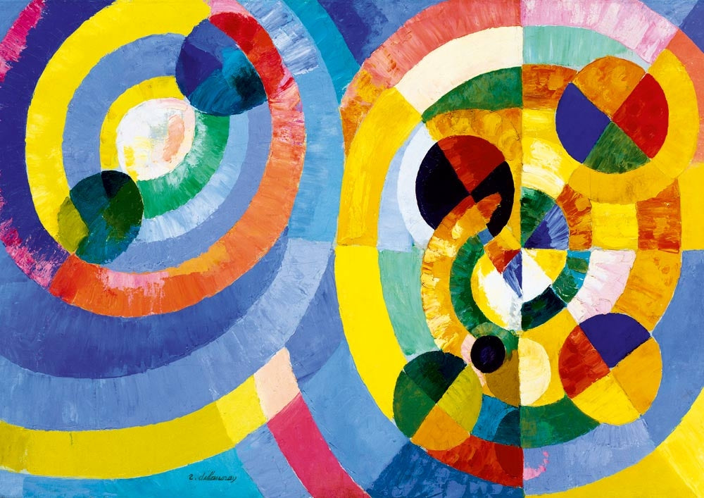 Robert Delaunay - Circular Forms, 1930 - 1000 Piece Jigsaw Puzzle (Bluebird)