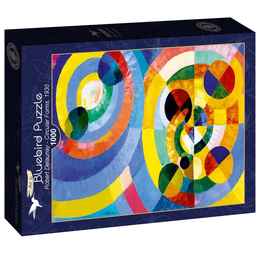 Robert Delaunay - Circular Forms, 1930 - 1000 Piece Jigsaw Puzzle (Bluebird)