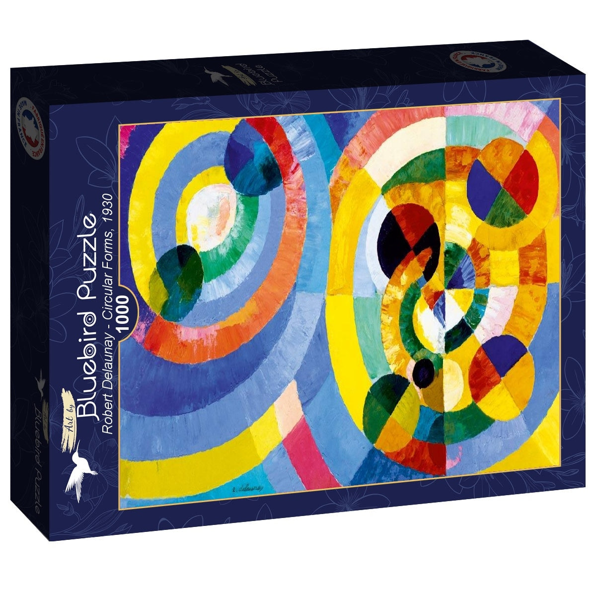 Robert Delaunay - Circular Forms, 1930 - 1000 Piece Jigsaw Puzzle (Bluebird)