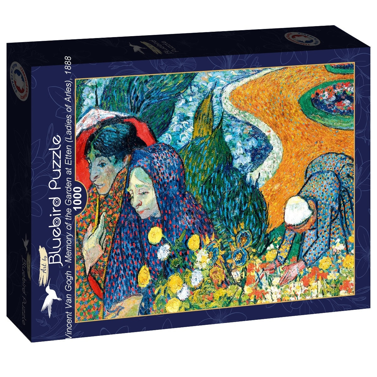 Vincent Van Gogh - Memory of the Garden at Etten (Ladies of Arles), 1888 - 1000 Piece Jigsaw Puzzle (Bluebird)