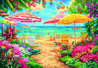 Chuck Pinson - A Perfect Day at the Beach - 1000 Piece Jigsaw Puzzle (Bluebird)