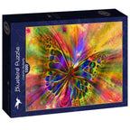 Colorful Butterfly - 1000 Piece Jigsaw Puzzle (Bluebird)