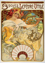 Biscuits Lefèvre-Utile, 1897 - 1000 Piece Jigsaw Puzzle (Bluebird)